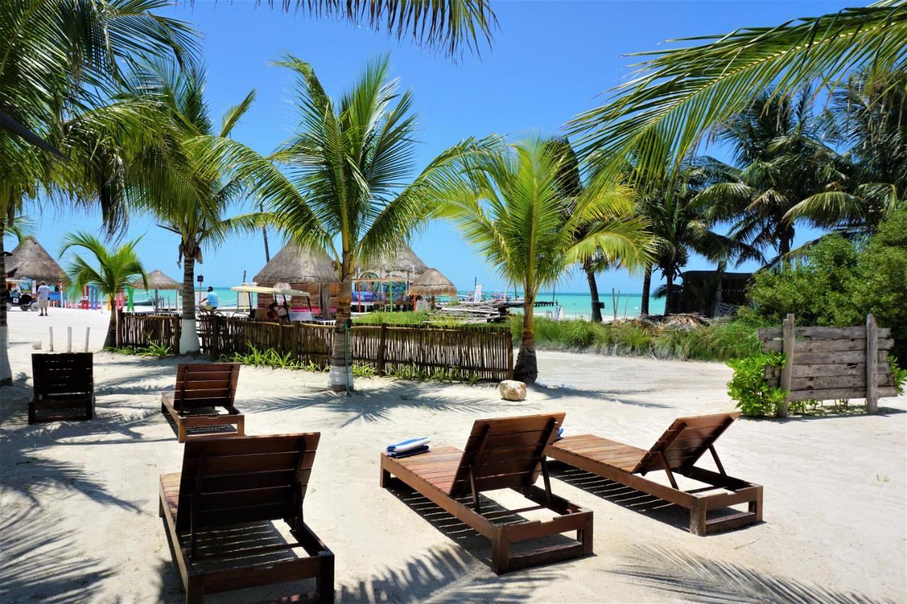 La Diosa Kali Beach Front Hotel Isla Holbox 外观 照片