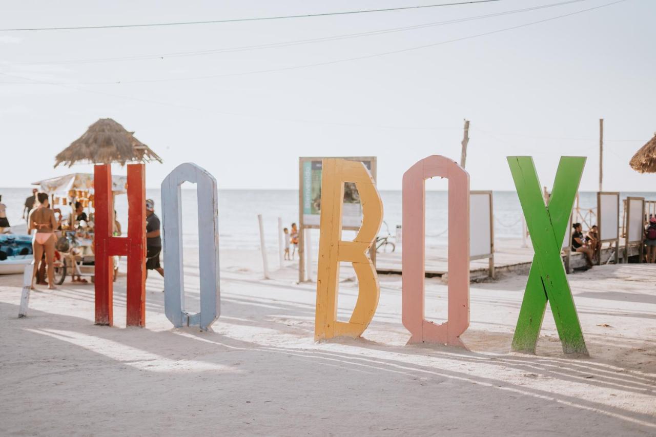La Diosa Kali Beach Front Hotel Isla Holbox 外观 照片