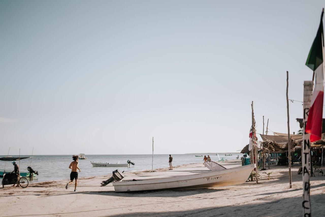 La Diosa Kali Beach Front Hotel Isla Holbox 外观 照片